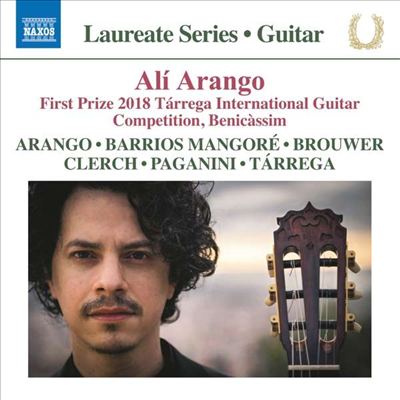 알리 아랑고 - 기타 리사이틀 작품집 (Ali Arango Guitar Laureate Recital)(CD) - Ali Arango