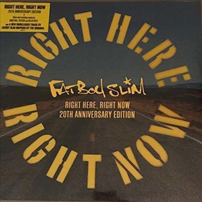 Fatboy Slim - Right Here Right Now: Remixes (20th Anniversary Edition) (RSD 2019)(Ltd. Ed)(Yellow LP)