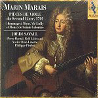 마레 : 비올 작품집 2권 - 1701 (Marin Marais : Pieces De Viole Du Second Livre 1701)(CD) - Jordi Savall