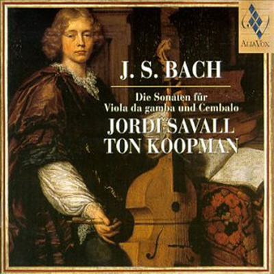 바흐 : 비올라 다 감바 소나타 (Bach : Sonatas for Viola da gamba and Harpsichord)(Digipack)(CD) - Jordi Savall