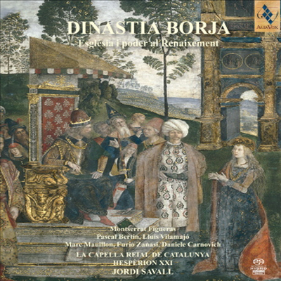 보르지아 일가 - 르네상스 시대 교회와 권력 '잔혹하거나, 아름답거나' (3 SACD Hybrid, 450p 하드커커 Book CD) (Borgia Dinasty ) - Jordi Savall