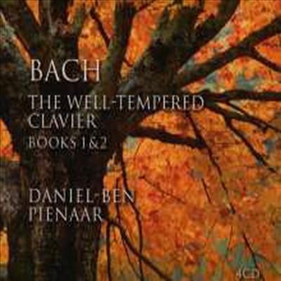 바흐: 평균율 클라비어 1권 &amp; 2권 (Bach: The Well-Tempered Clavier, Books 1 &amp; 2) (4CD) - Daniel-Ben Pienaar