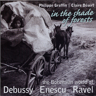 보헤미안의 음악 세계 - 에네스쿠, 라벨 &amp; 드뷔시 (In The Shade Of Forests - Enescu, Ravel &amp; Debussy)(CD) - Philippe Graffin