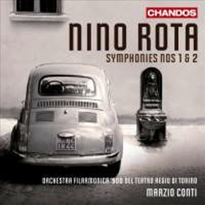 니노 로타 : 교향곡 1, 2번 (Nino Rota : Symphony No.1 &amp; 2)(CD) - Marzio Conti