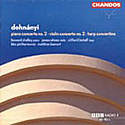 도흐나니 : 피아노 협주곡 2번, 바이올린 협주곡 2번 (Dohnanyi : Piano Concerto No.2 Op.42, Violin Concerto No.2 Op.43)(CD) - Howard Shelley
