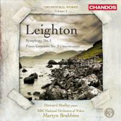 레이튼 : 관현악 작품집 Vol.3 (Leighton : Symphony No.1 &amp; Piano Concerto No.3) - Martyn Brabbins