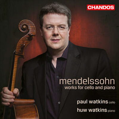 멘델스존: 첼로 소나타 1번 &amp; 2번 (Mendelssohn: Cello Sonatas Nos.1 &amp; 2)(CD) - Paul Watkins