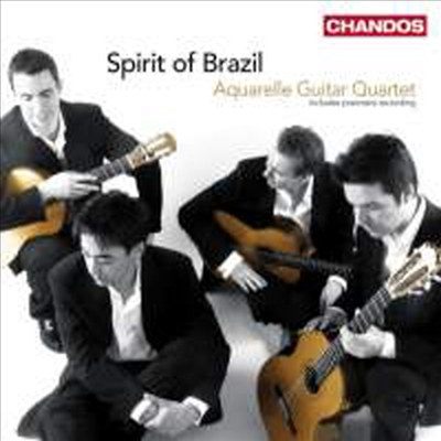 브라질 음악의 정신 (Spirit of Brazil)(CD) - Aquarelle Guitar Quartet