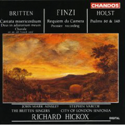 핀지, 브리튼, 홀스트: 합창 작품집 (Choral Music of Britten, Holst &amp; Finzi)(CD) - Richard Hickox