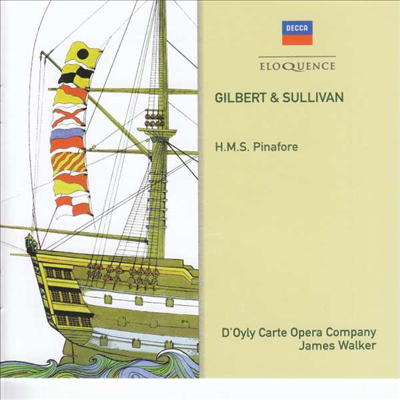 길버트 &amp; 설리반: 전함 피나포어 Gilbert &amp; Sullivan: HMS Pinafore) (2CD)(CD) - James Walker