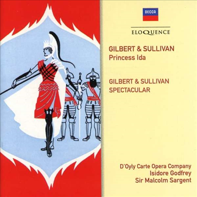 길버트 &amp; 설리반: 프린세스 아이다 (Gilbert &amp; Sullivan: Princess Ida) (2CD) - Isidore Godfrey