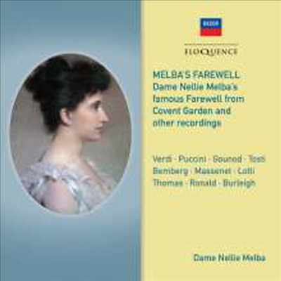 넬리 멜바 - 소프라노 아리아 (Nellie Melba - Melba&#39;s Farewell)(CD) - Nellie Melba