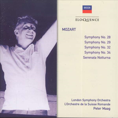 모차르트: 교향곡 28, 29, 32, 34번 (Mozart: Symphony No 28, 29, 32, 34)(CD) - Peter Maag