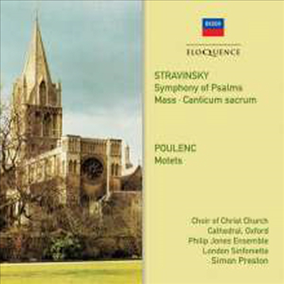 스타라빈스키, 풀랑: 합창 음악 (Stravinsky. Poulenc: Choral Works)(CD) - Simon Preston