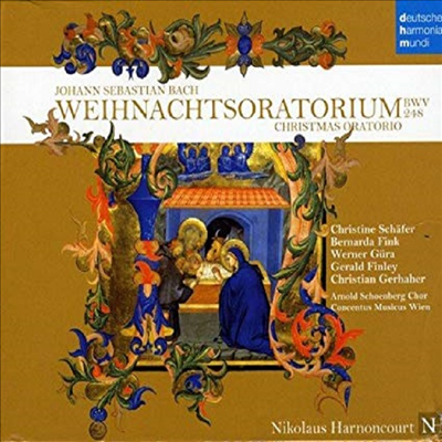 바흐: 크리스마스 오라토리오 (Bach: Christmas Oratorio BWV248) (2CD) - Nikolaus Harnoncourt