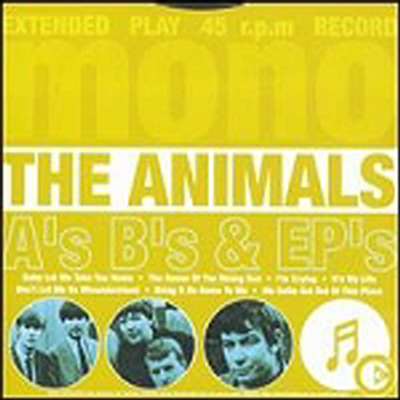 Animals - A&#39;s, B&#39;s &amp; Ep&#39;s (CD)