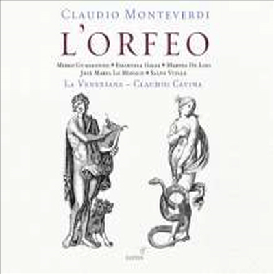 몬테베르디: 오페라 '오르페오'(Monteverdi: Opera 'L'Orfeo') (2CD) - Claudio Cavina