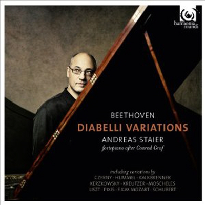 베토벤: 디아벨리 변주곡 (Beethoven: Diabelli-Variationen op.120)(CD) - Andreas Staier