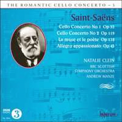 낭만주의 첼로 협주곡 시리즈 5집 - 생상스 (The Romantic Cello Concerto, Vol.5 - Saint-Saens)(CD) - Natalie Clein