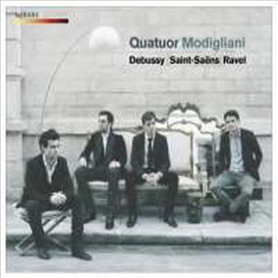 드뷔시, 라벨 & 생상스: 현악 사중주 작품집 (Debussy, Ravel & Saint-Saens: String Quartets) (2CD) - Quatuor Modigliani