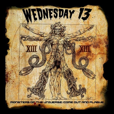 Wednesday 13 - Monsters Of The Universe: Come Out And Plague (Ltd. Ed)(Gold 2LP)