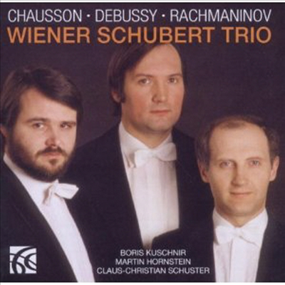 쇼숑, 드뷔시: 피아노 삼중주 &amp; 라흐마니노프: 슬픔의 삼중주 2번 (Chausson, Debussy:Piano Trios &amp; Rachmaninov: Trio Elegiac No.2) - Wiener Schubert Trio