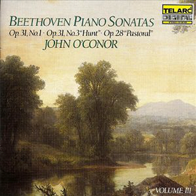 베토벤 : 피아노 소나타 15, 16 & 18번 (Beethoven : Piano Sonata No.15 'Pastorale', 16 & 18 'Hunt)(CD) - John O'Conor