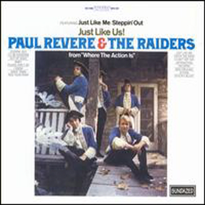 Paul Revere &amp; The Raiders - Just Like Us! (Bonus Tracks)(CD)