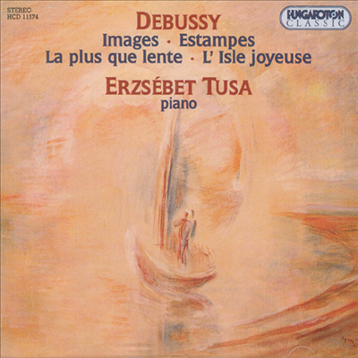 드뷔시 : 피아노 작품집 (Debussy : Piano Works)(CD) - Erzsebet Tusa