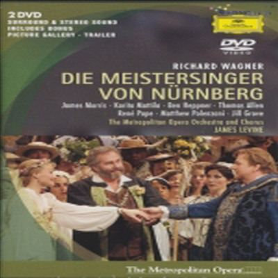 바그너 : 뉘른베르크의 명가수 (Wagner : Die Meistersinger Von Nurnberg) (한글무자막)(2DVD)(DVD) - Ben Heppner