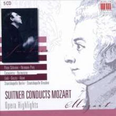 주이트너가 지휘하는 모차르트 오페라 하이라이트 (Suitner Dirigiert Mozart - Opera Highlights) (5CD Boxset) - Otmar Suitner