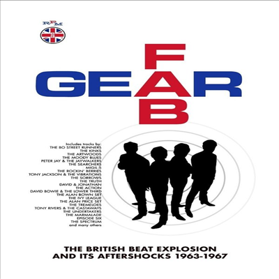 Various Artists - Fab Gear: British Beat Explosion & Its Aftershocks 1963-1967 (6CD Box Set)