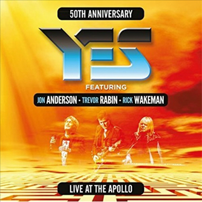 Yes (Jon Anderson/Trevor Rabin/Rick Wakeman) - Live At The Apollo (50th Anniversary)(2CD)