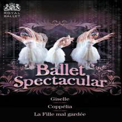 로열 발레 - 지젤, 코펠리아, 고집쟁이 딸 (Royal Ballet Covent Garden - Giselle, Coppelia & La fille mal gardee: Ballet Spectacular) (3DVD) (2015)(DVD) - Royal Ballet Covent Garden