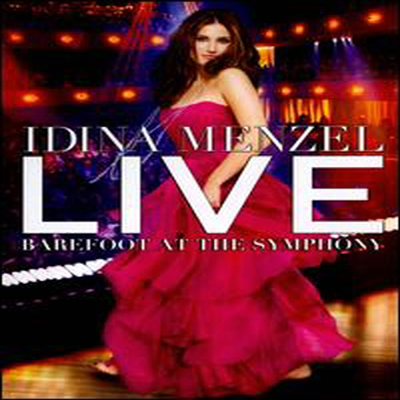 Idina Menzel - Live Barefoot At The Symphony (지역코드1)(DVD)(2012)