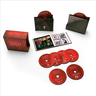 Eagles - Legacy The Eagles (Ltd. Ed)(Remastered)(12CD+Blu-ray+DVD)(Boxset)