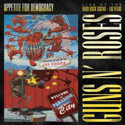 Guns N&#39; Roses - Appetite For Democracy: Live at the Hard Rock Casino- Las Vegas (지역코드1)(DVD) (2014)