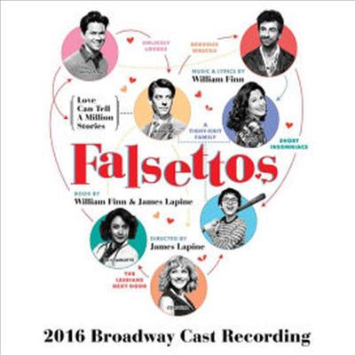 William Finn - Falsettos (팔세토) (2016 Broadway Cast Recording) (2CD)