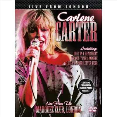 Carlene Carter - Live from the Marquee Club, London (지역코드1)(DVD)(2012)