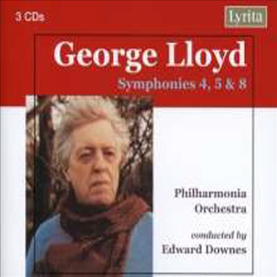 조지 로이드: 교향곡 4, 5, 8번 (George Lloyd: Symphonies No.4, 5 &amp; 8) (3CD) - Raymond Ovens