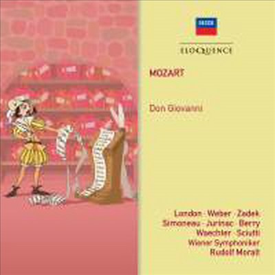 모차르트: 오페라 &#39;돈 지오반니&#39; (Mozart: Opera &#39;Don Giovanni&#39;, K527) (3CD) - Rudolf Moralt