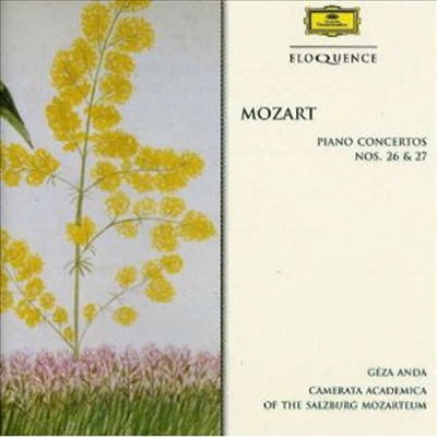 모차르트: 피아노 협주곡 26번 &amp; 27번 (Mozsrt: Piano concertos Nos.26 &amp; 27)(CD) - Geza Anda