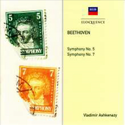 베토벤: 교향곡 5번 &amp; 7번 (Beethoven: Symphonies Nos.5 &amp; 7)(CD) - Vladimir Ashkenazy