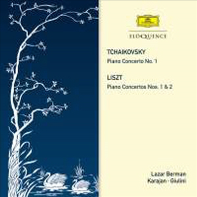 차이코프스키: 피아노 협주곡 1번 &amp; 리스트: 피아노 협주곡 1번, 2번 (Tchaikovsky: Piano Concerto No.1 &amp; Liszt: Piano Concertos Nos.1, 2)(CD) - Lazar Berman