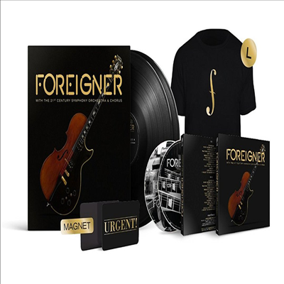 Foreigner - (Limited Edition)(2LP+CD+DVD+T-Shirt Box Set)