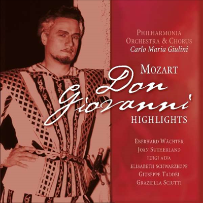 모차르트: 오페라 '돈 지오반니' - 하이라이트 (Mozart: Opera 'Don Giovanni' - Highlight) (180g)(LP) - Carlo Maria Giulini
