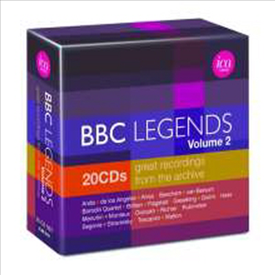 역사적 BBC방송 녹음 2권 (BBC Legends Vol.2) (20CD Boxset) - David Oistrach