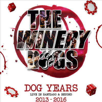 Winery Dogs - Dog Years - Live In Santiago & Beyond 2013-2016 (Blu-ray+DVD)(Blu-ray)(Digipack)(2017)