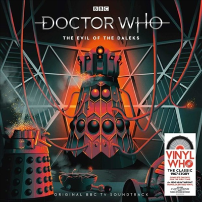O.S.T. - Doctor Who - Evil Of The Daleks (닥터후)(O.S.T)(180G)(Red 4LP)