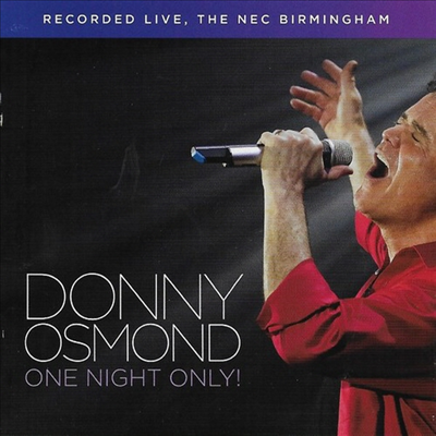 Donny Osmond - One Night Only! Live In Birmingham (2CD)